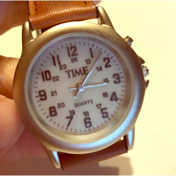Vintage Accessories - Vintage Leather Watch